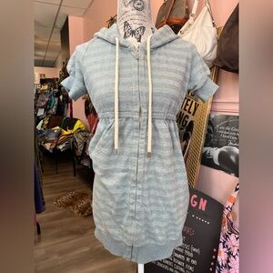 Juicy Couture Blue Zip-Up Hoodie